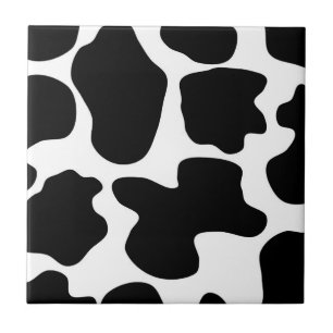 Cow Print Pattern Tile