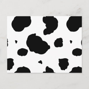 Cow Print Postcard