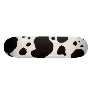 Cow Print Skateboard
