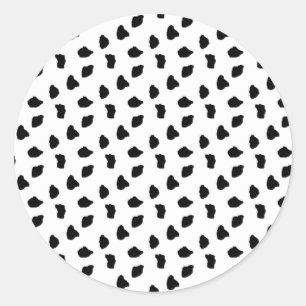 Cow Print Stickers