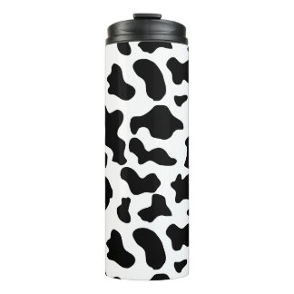 Cow Print Thermal Tumbler