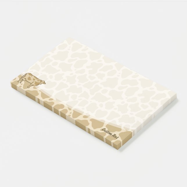 Cow Profile Post-it Notes (Angled)
