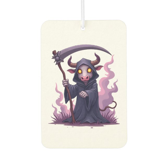 Cow Reaper Air Freshener (Front)