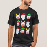 Cow Reindeer Elf Santa Claus Costume Merry Christm T-Shirt<br><div class="desc">Cow Reindeer Elf Santa Claus Costume Merry Christmas Day</div>