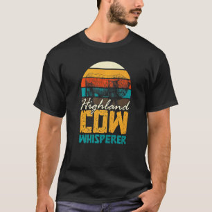 Cow Scotland Highland Cow Cattle Scottish Fun 1 T-Shirt