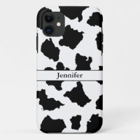 Cow Skin Black And White Pattern