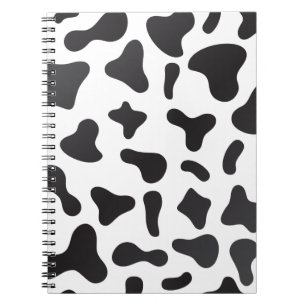 Cow Skin Texture Pattern Notebook