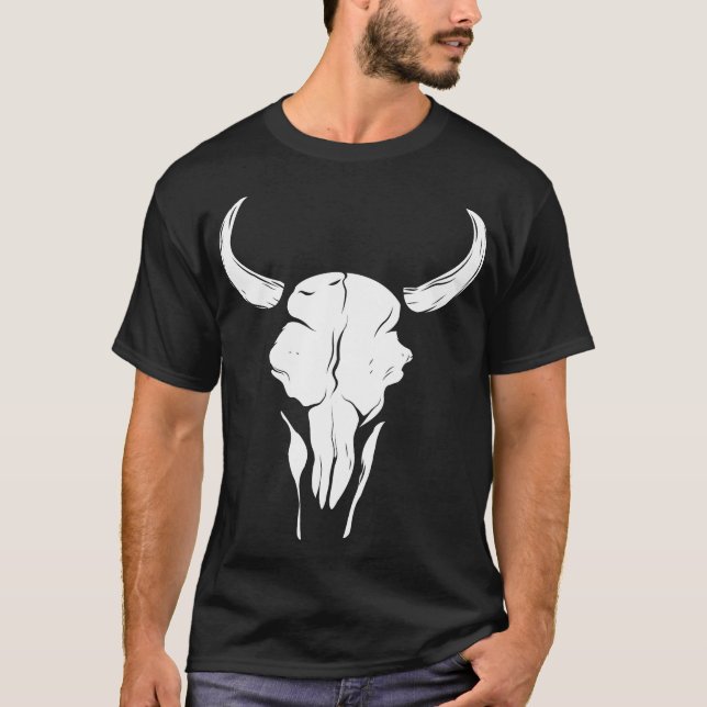 Cow Skull T-Shirt (Front)