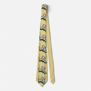 Cow Skull Tie
