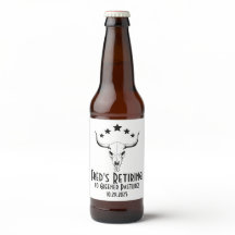 Cow Skull Western Retirement Party