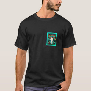 Cow Skulls Retro Pocket Cow Fan Farm Animal Cow F T-Shirt