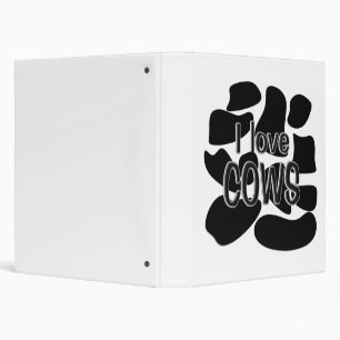 Cow Spots Binder