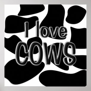 Cow Spots Poster