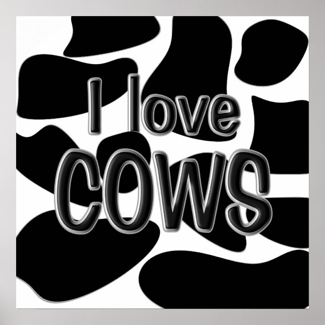 Cow Spots Poster (Front)