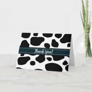 Cow Spots Toute L'Ocassion Merci Note