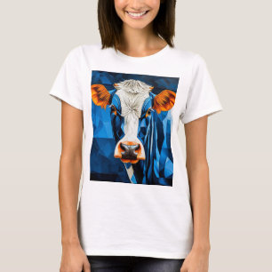 Cow stained glass T-Shirt