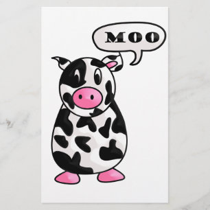 cow stationery
