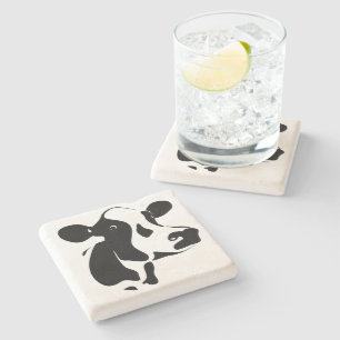 Cow Stone Coaster