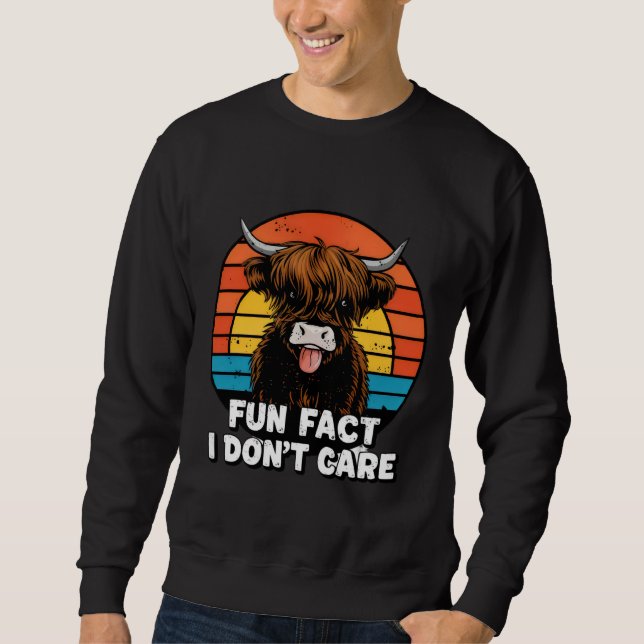 Cow. Sweatshirt (Front)