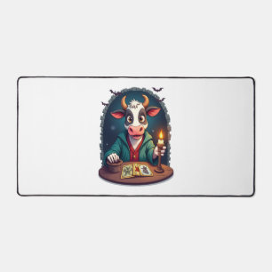 Cow Tarot of Terror Desk Mat