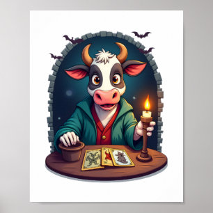 Cow Tarot of Terror Poster
