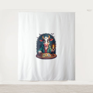 Cow Tarot of Terror Tapestry