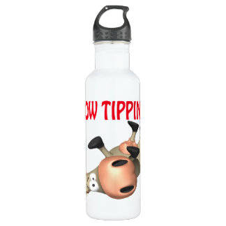 Cow Tipping 710 Ml Water Bottle