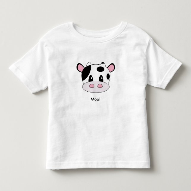 Cow toddler shirt (Front)