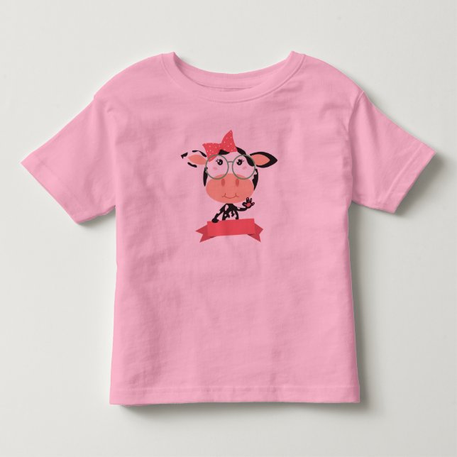 cow toddler t-shirt (Front)