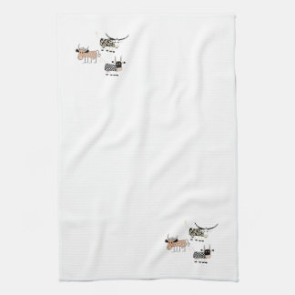 Cow Trio Kitchen Towel