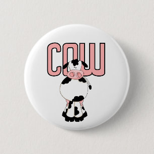 Cow Tshirts and Gifts 2 Inch Round Button