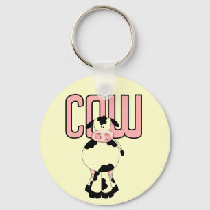 Cow Tshirts and Gifts Keychain
