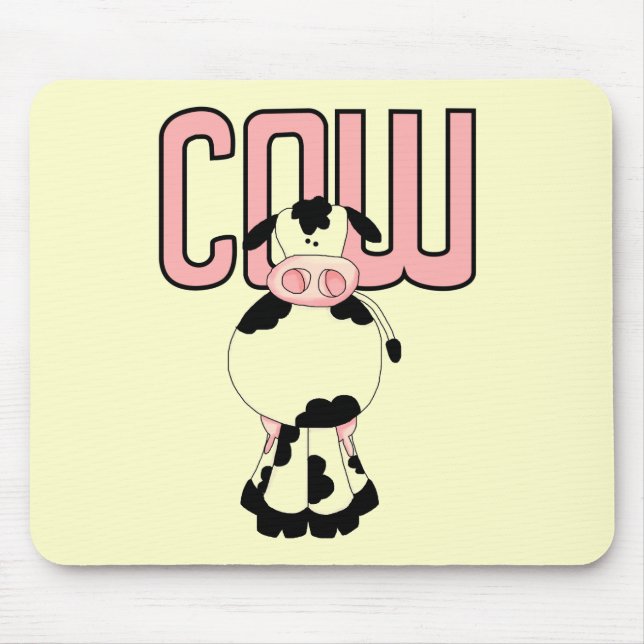Cow Tshirts and Gifts Mouse Pad (Front)