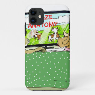 Cow TV Shows Funny Cartoon iPhone 11 Case