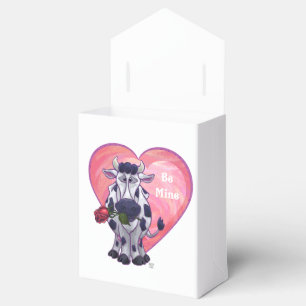 Cow Valentine's Day Favor Box