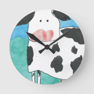 Cow Wall Clock
