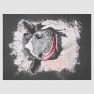 Cow Watercolor Tissue Paper