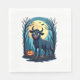 Cow Werewolf Transformation Napkin