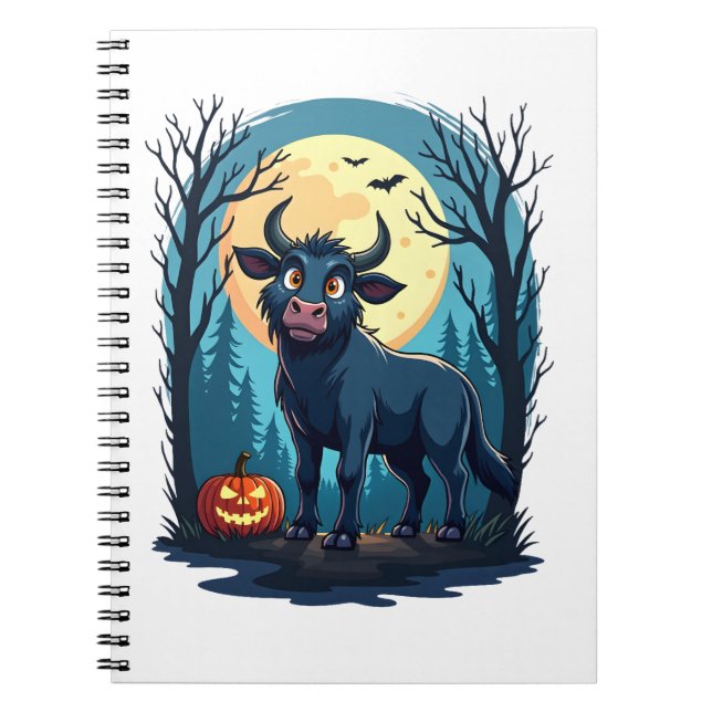 Cow Werewolf Transformation Notebook (Front)