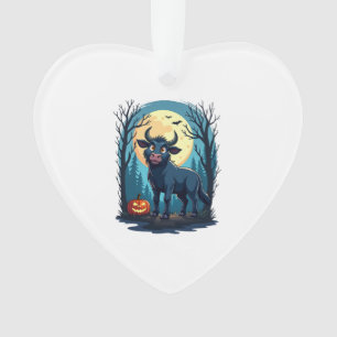 Cow Werewolf Transformation Ornament