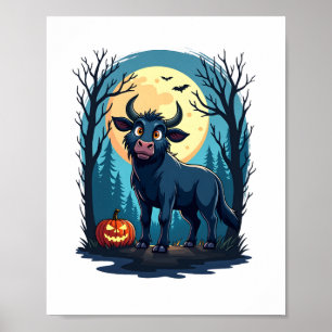 Cow Werewolf Transformation Poster