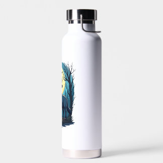 Cow Werewolf Transformation Water Bottle