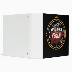 Cow Worlds Worst Vegan Meat BBQ Binder