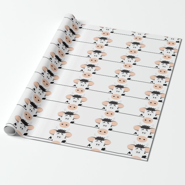 Cow Wrapping Paper (Unrolled)