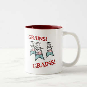 Cow Zombies Two-Tone Coffee Mug