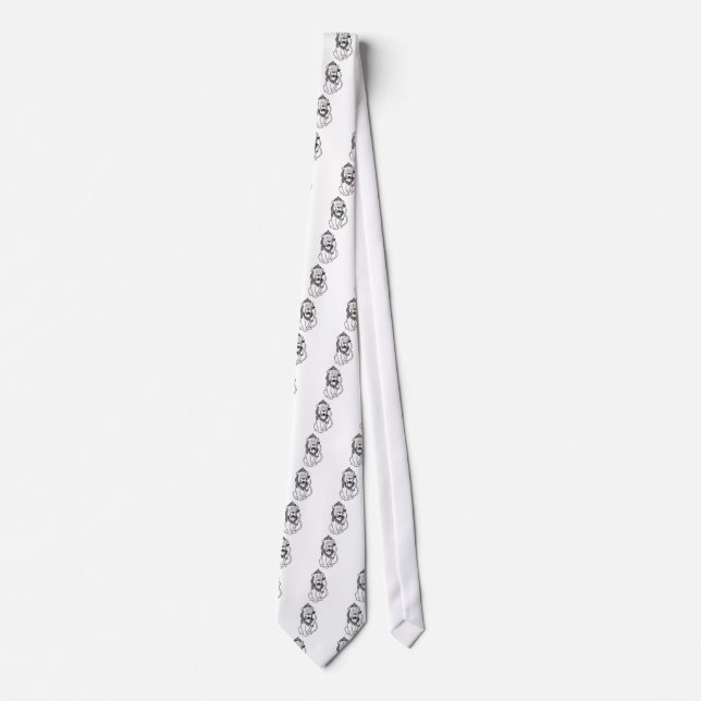 Cowardly Lion Tie (Front)