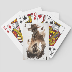 cowboy 1 Playing Cards 