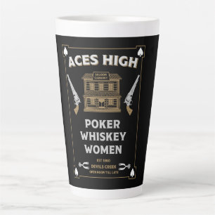 Cowboy American Frontier Saloon Latte Mug