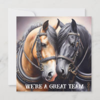 Cowboy and Cowgirl Great Team Anniversary
