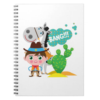 Cowboy and Horse Notebook